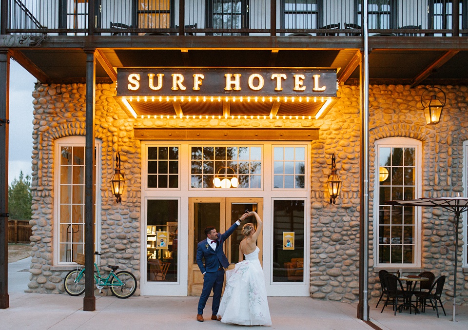 A Colorful Fall Wedding The Surf Hotel in Buena Vista CO